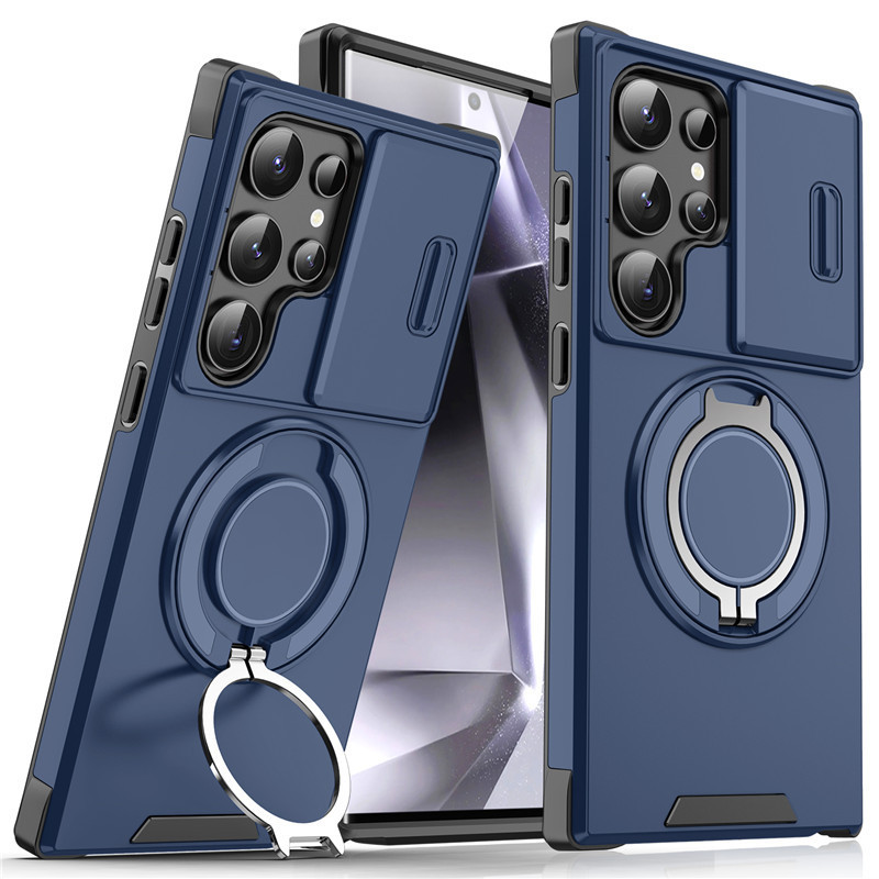 Link Window-opening Phone Case Rotating Stand Cover - Image 4