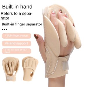 New Built-In Finger Separator, Pressure-Relieving Palm Pad, Foam Cushion, Finger Support Pad, Fatigue-Relieving Hand Protection Pad