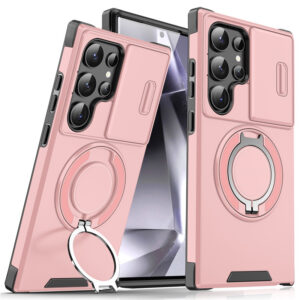 Link Window-opening Phone Case Rotating Stand Cover